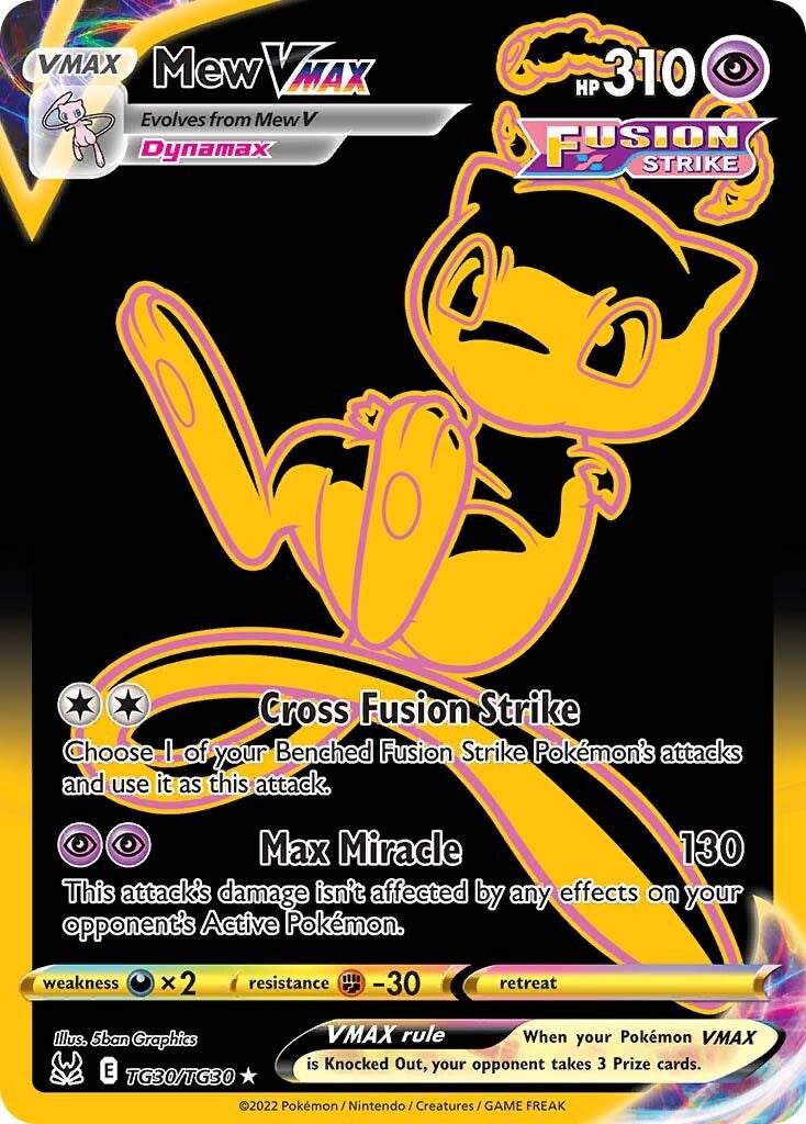 Mew VMAX TG30/TG30 - Lost Origin - English