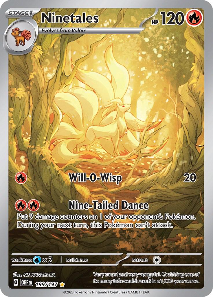 Ninetales 199/197 - Obsidian Flames - English